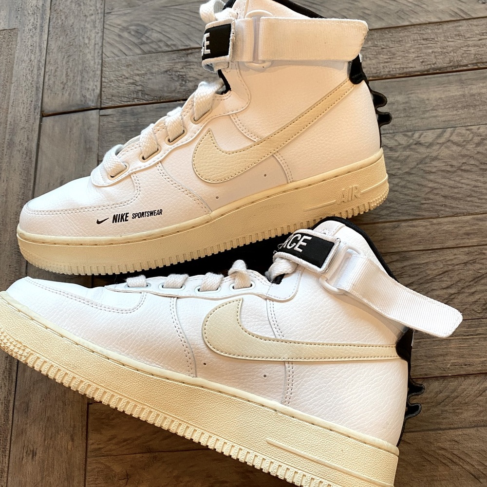Women’s “Force is Female” Nike Air Forces. Size 9.